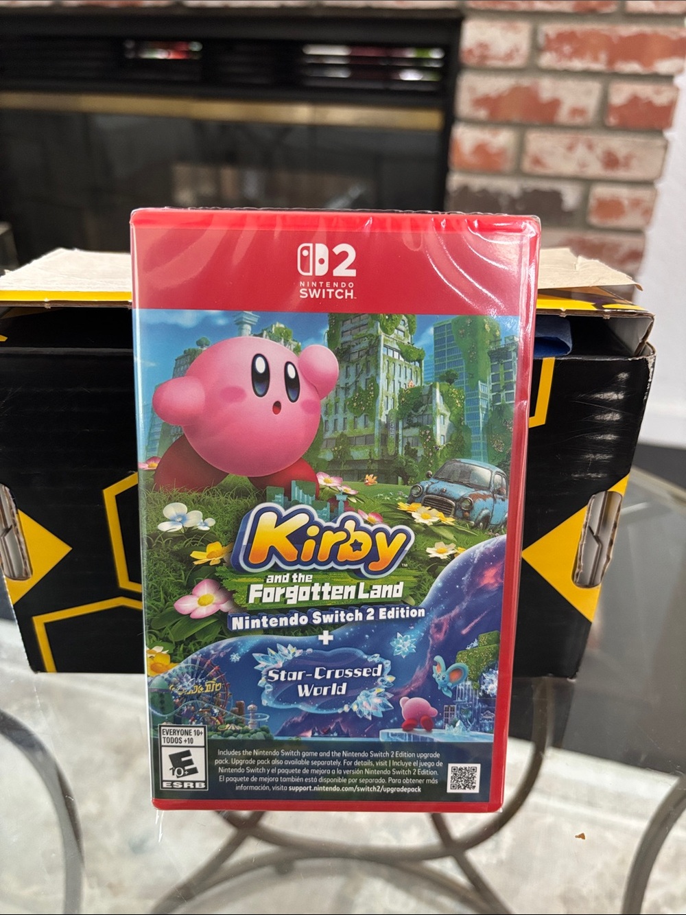 Kirby and the Forgotten Land + Star Crossed World Nintendo Switch 2 New Sealed